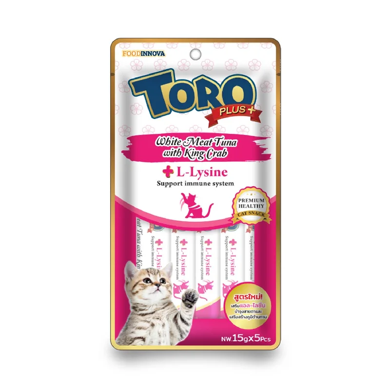  . **Price and Purchasing**  Toro Plus White Meat Tuna with King Crab and L-Lysine