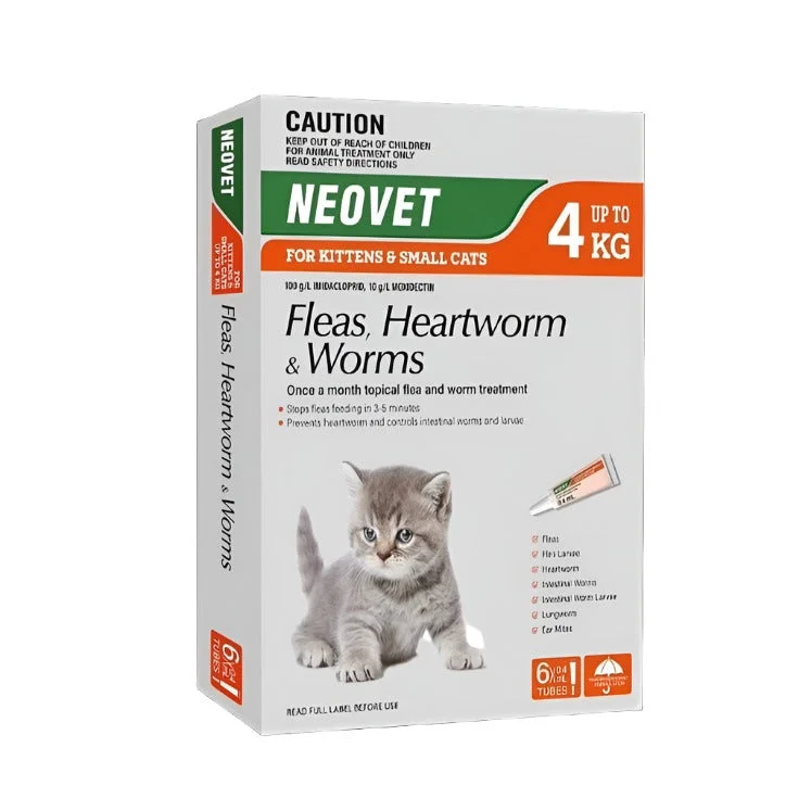 - Climbing pet constant temperature heating padNEOVET Flea And Worming For Kittens & Small Cats Up To 4KG 6 Pack - Climbing pet constant temperature heating padNEOVET Flea And Worming For Kittens & Small Cats Up To 4KG 6 Pack