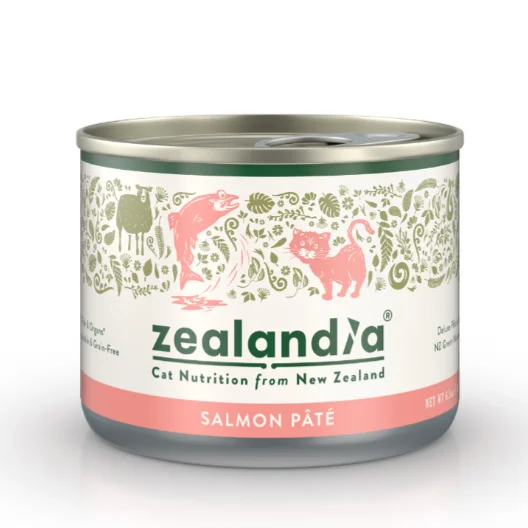 Pet ProductsZEALANDIA Salmon Pate For Cats 170g 24 cans