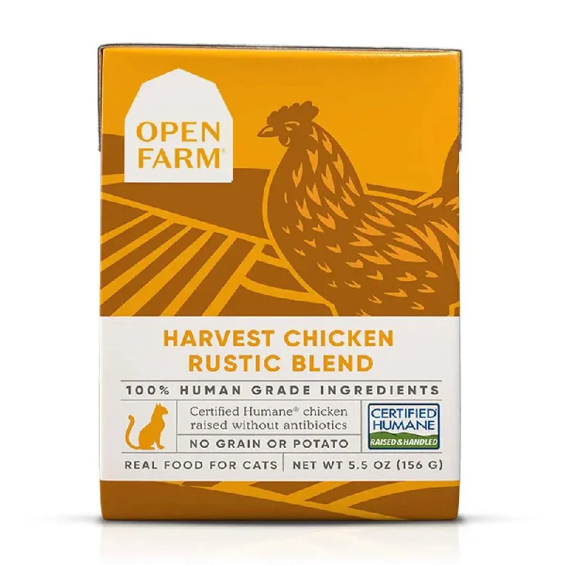 - Dog disposable foam shower gelOpen Farm® Harvest Chicken Rustic Blend Wet Cat Food 5.5oz case of 12 - Dog disposable foam shower gelOpen Farm® Harvest Chicken Rustic Blend Wet Cat Food 5.5oz case of 12