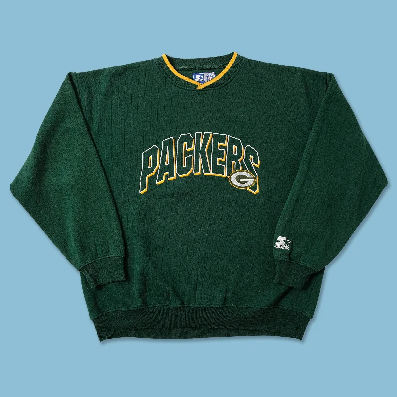 ---Vintage Starter Green Bay Packers Sweater XXLarge