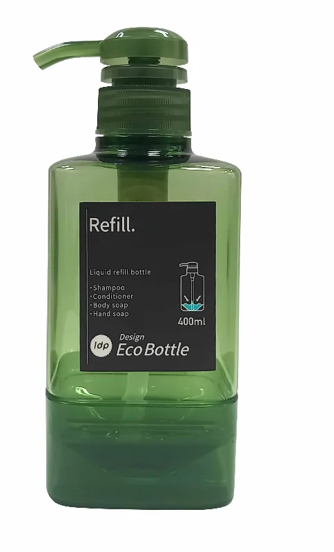 - Foldable and portable cat bag1DP Liquid Refill Bottle 400ml Round Green