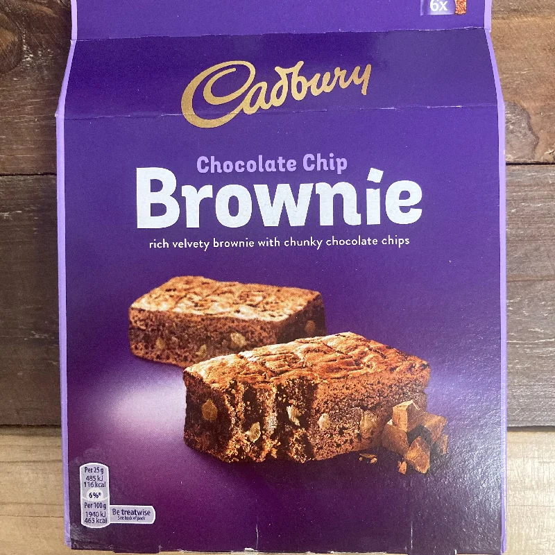 - Natural latex pet mattress24x Cadbury Chocolate Chip Brownies (4 Packs of 6)