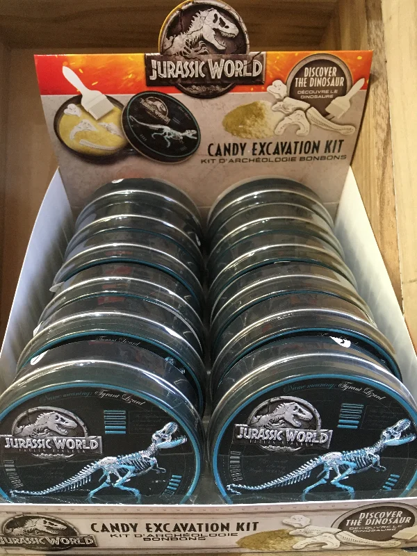 - Dog disposable foam shower gel12x Jurassic World Candy Excavation Kit 40g
