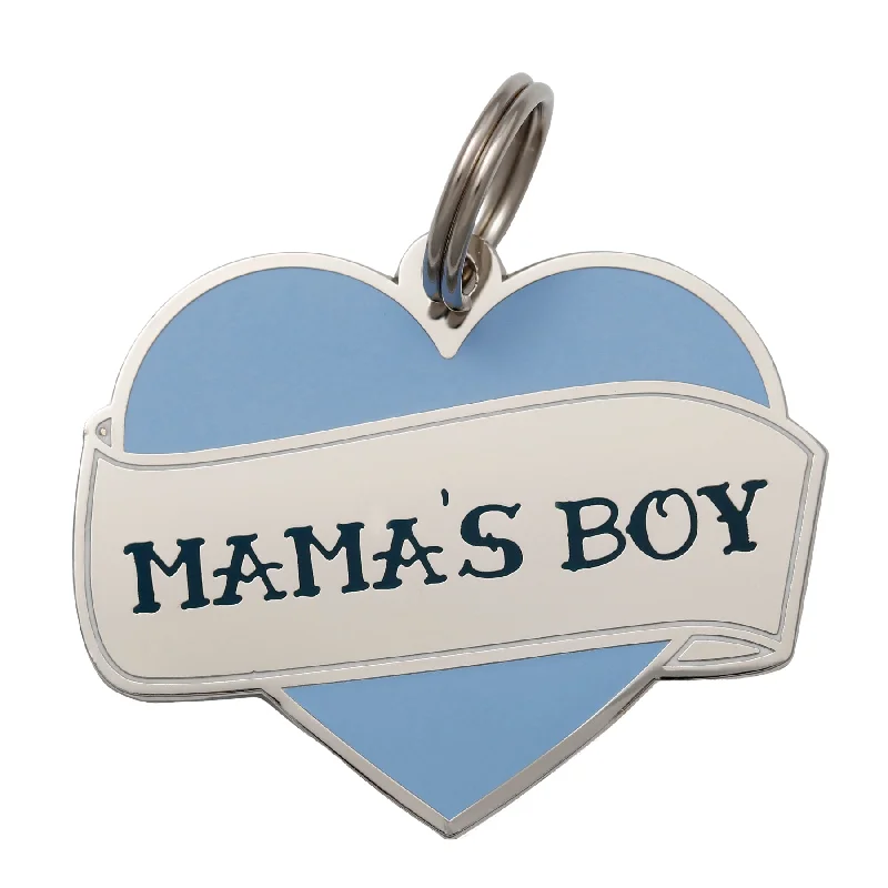 Pet Christmas clothesMama's Boy Pet ID Tag