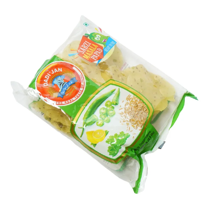 - Organic cotton dog bibsDADI JAN SABZI MASALA PAPAD 100 GM