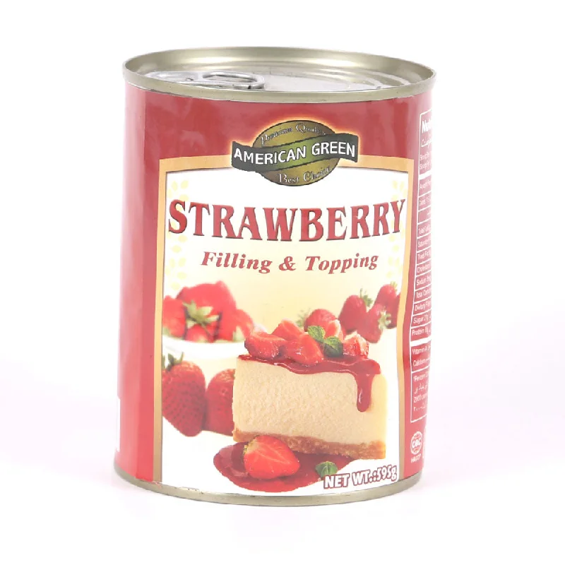 - Degradable pet feces bagAMERICAN GREEN STRAWBERRY FILLING & TOPPING TIN 595 GM