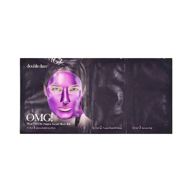 Pet ProductsDOUBLE DARE - OMG! PLATINUM PURPLE FACIAL MASK KIT
