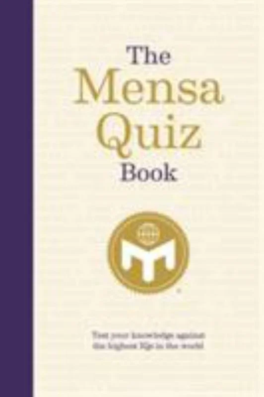 - Air box TSA certified check-inThe Mensa Quiz Book