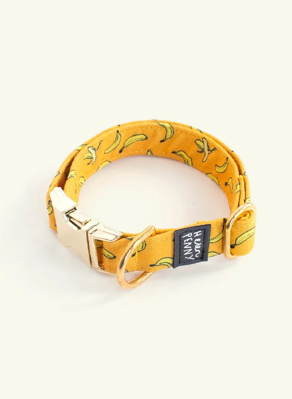  . **Dog paw cream is winter**Banana Dog Collar