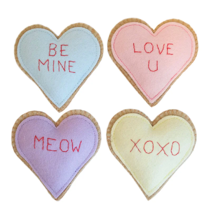 - Degradable pet feces bagConversation Heart Cookie - Catnip/Silvervine Cat Toy