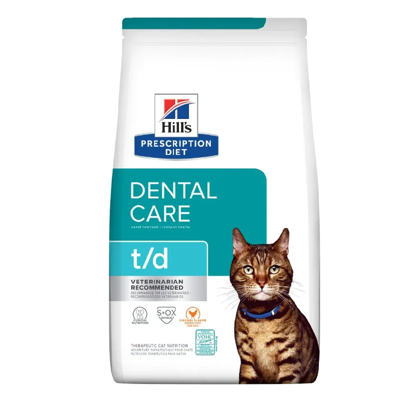 - Postoperative pet anti-licking Elizabethan collarHILL'S Prescription Diet T/d Dental Care Dry Cat Food