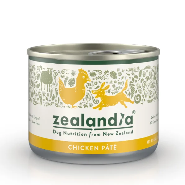 - Air box TSA certified check-inZEALANDIA Chicken Pate For Dogs 185g 24 cans