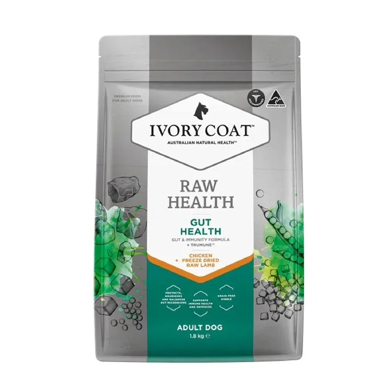 - Food for picky dogsIvory Coat Raw Health Gut Health Adult Dry Dog Food