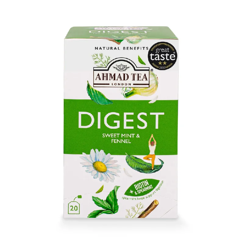 - Organic cotton dog bibsAHMAD TEA BAGS DIGEST SWEET MINT & FENNEL 20S 30 GM