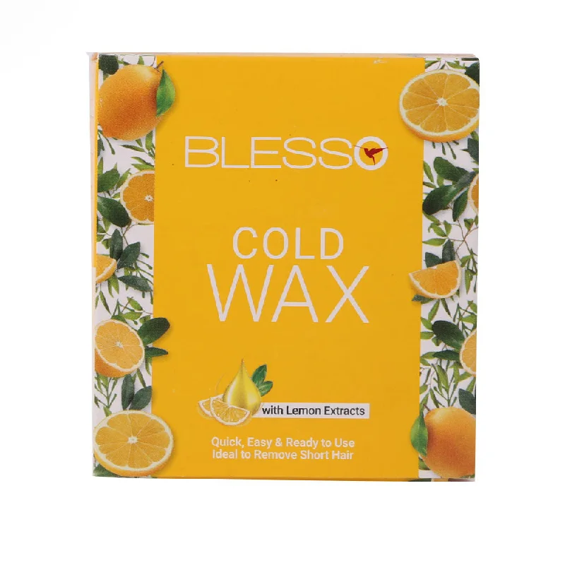 - Pet tear stain cleaning wipesBLESSO COLD WAX WITH LEMON EXTRACTS 125GM