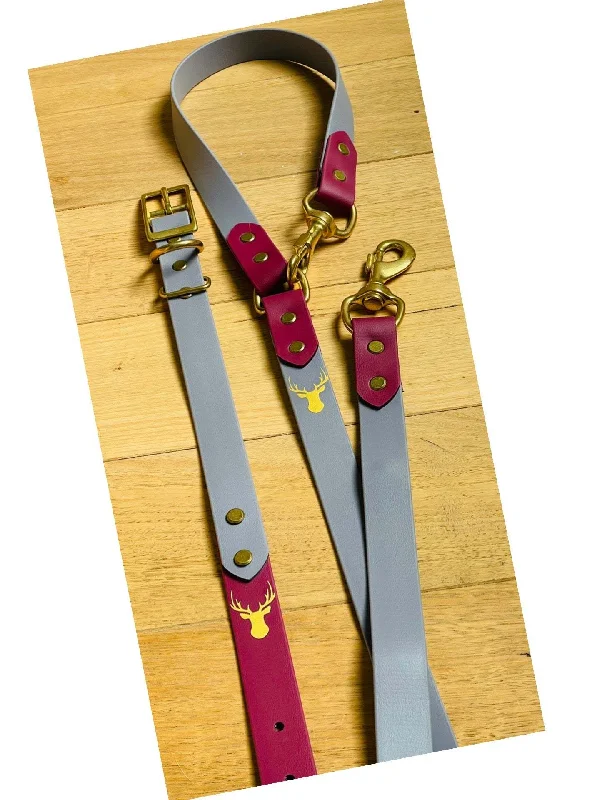 . **Pet collar with custom engraving**Biothane dog collar and leash set for medium to large dog . **Pet collar with custom engraving**Biothane dog collar and leash set for medium to large dog