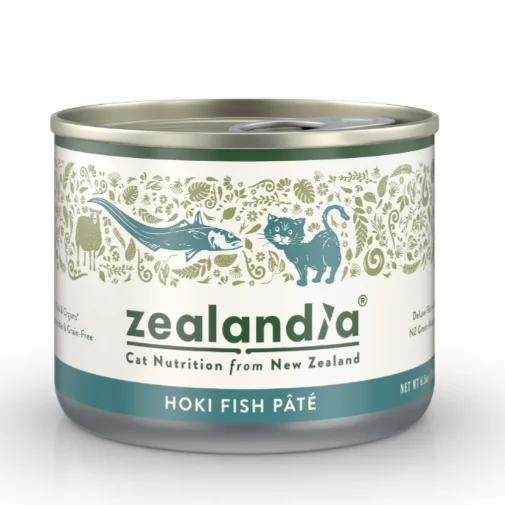 - Pet tear stain cleaning wipesZEALANDIA Hoki Fish Pate For Cats 170g 24 cans