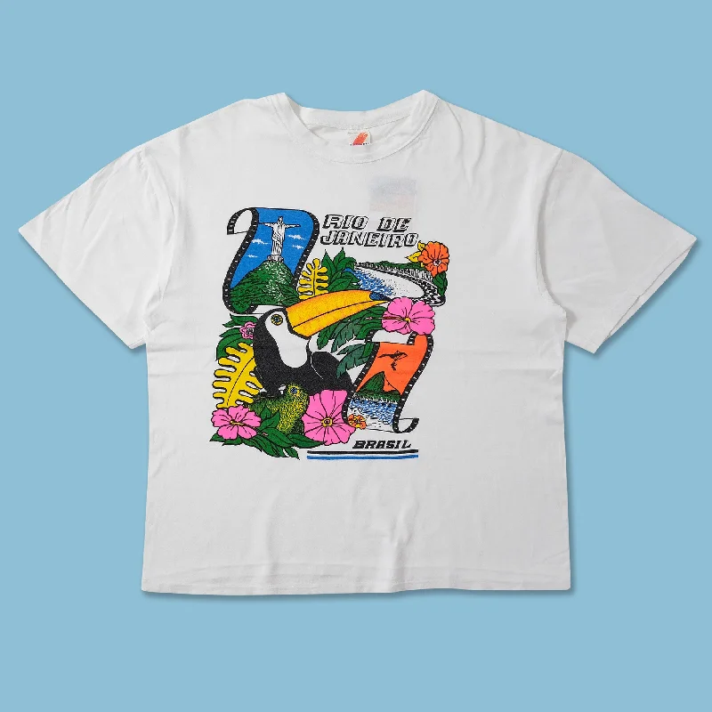 - Chinchilla cooling ice nest ceramic plateVintage Women's Rio de Janeiro Brasil T-Shirt XLarge