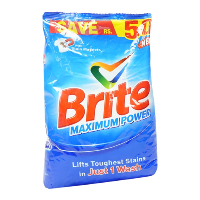 - Dog disposable foam shower gelBRITE WASHING POWDER MAXIMUM POWER 2 KG