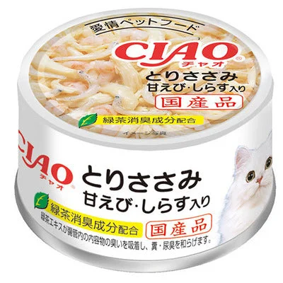 - Summer pet ice matCIAO Chicken Shrimp and Baby Sardine Flavour Can