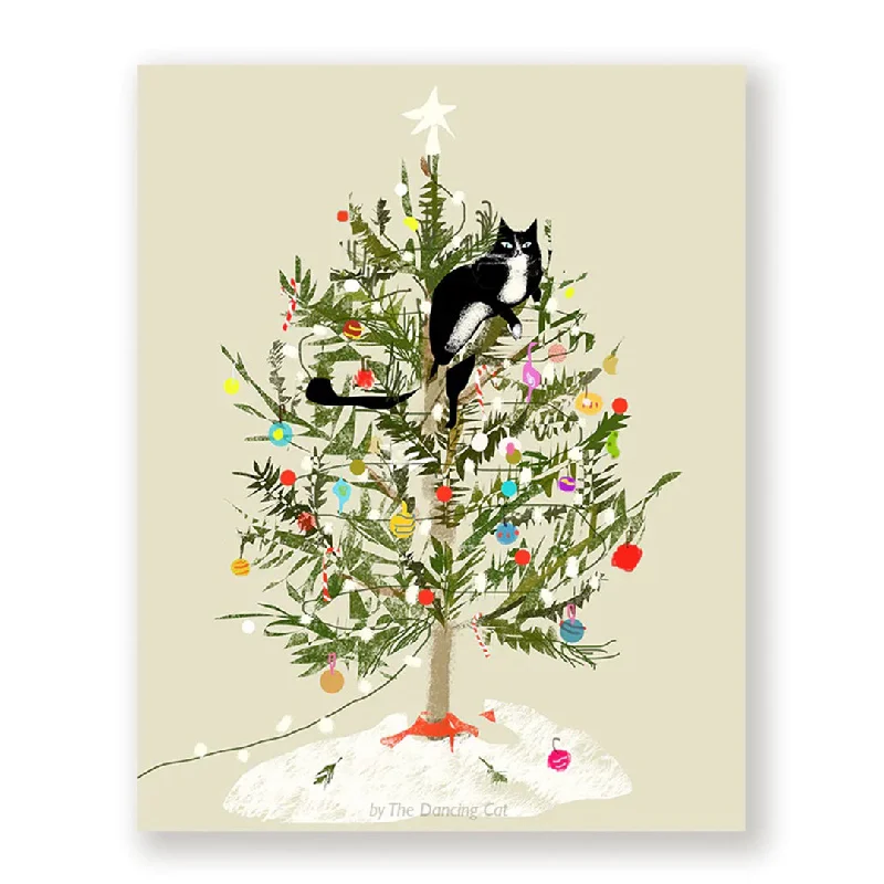 - Air box TSA certified check-inChristmas Tree Cat Card