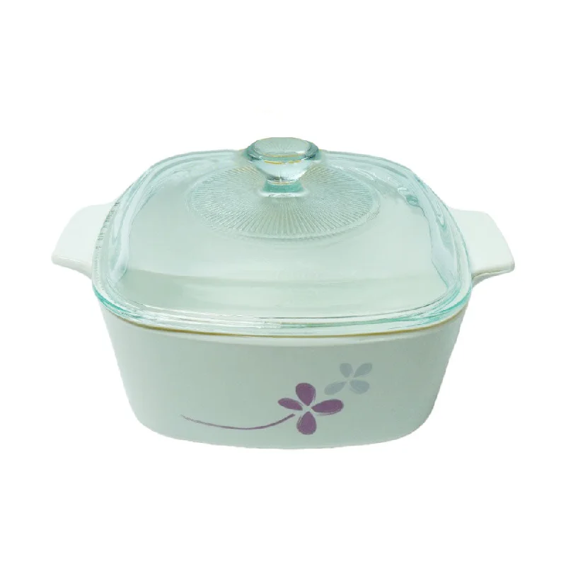 - Air box TSA certified check-inDONGA CORNINGWARE COVERED 1.5LTR WARM PANSIES A15WP PC - Air box TSA certified check-inDONGA CORNINGWARE COVERED 1.5LTR WARM PANSIES A15WP PC