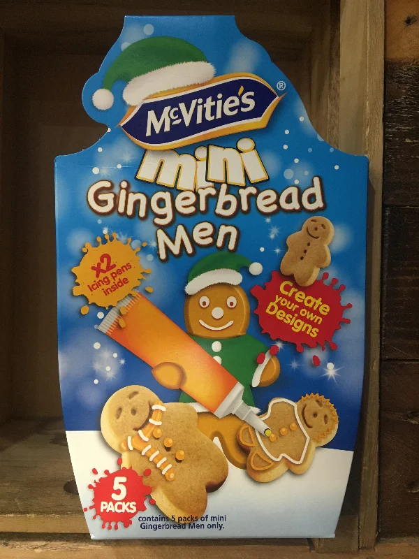 - Teething and chewing toys for puppiesMcVities Mini Gingerbread Men Kit 5 pack with 2x Icing Pens