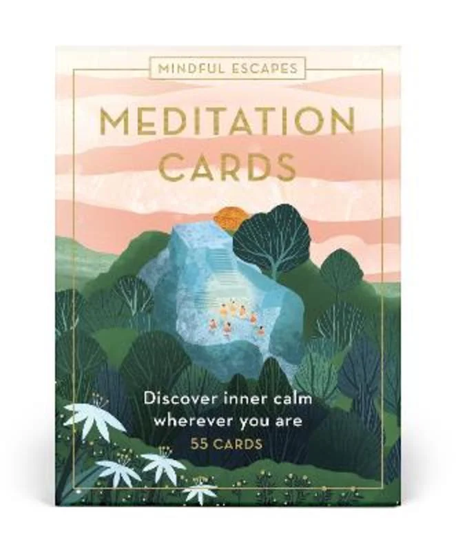 - Pet stroller can be taken on the planeMindful Escapes Meditation Cards