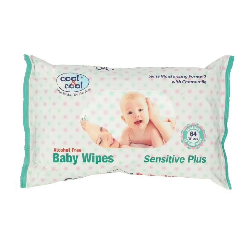 - Dog disposable foam shower gelCOOL & COOL BABY SENSITIVE WIPES (64 + 8)S