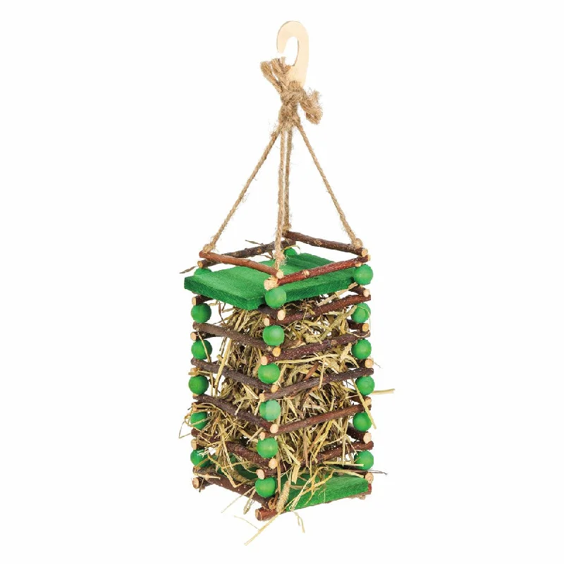 - Pet vitamin complex nutrition tabletsNATURE ISLAND Apple Stick Hay Feeder