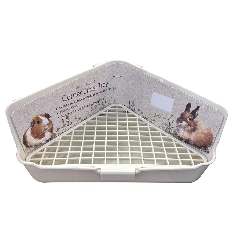 - Degradable pet feces bagNATURE ISLAND Corner litter Tray Large