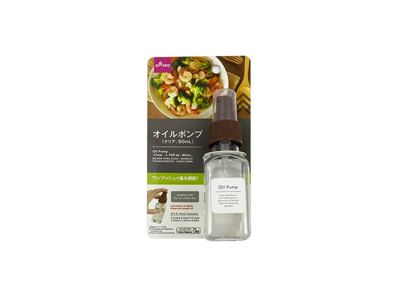  -Splash-proof food bowl AND Anti-choking slow food bowlOil Pump -Clear - 2.70fl oz - 80mL-