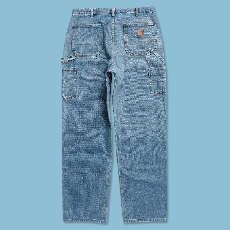 - Pet fence foldable indoorVintage Carhartt Double Knee Denim Work Pants 36x34