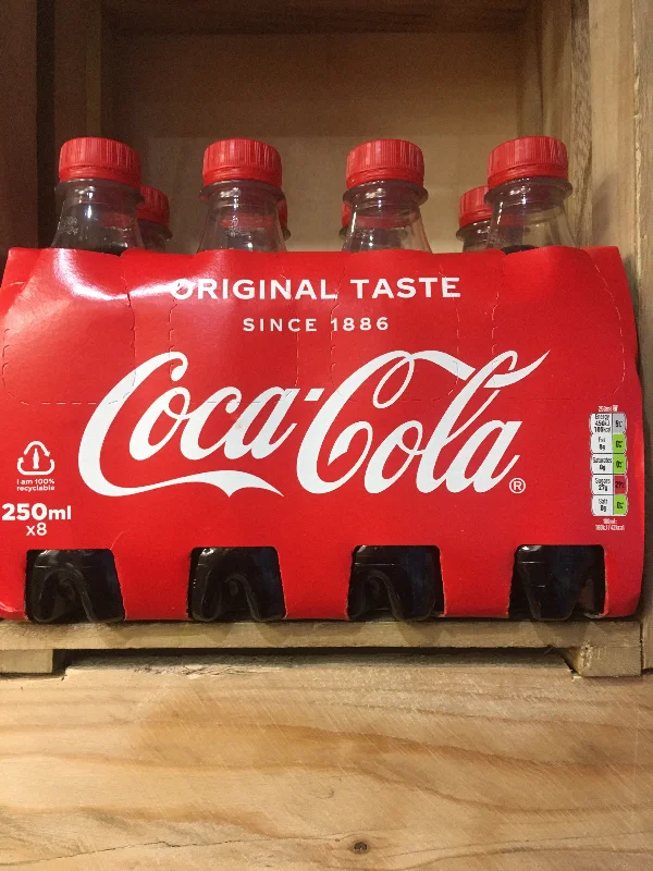 Pet Products8x Coca-Cola Coke Original 250ml