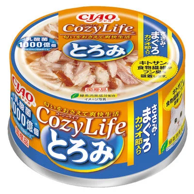 - Deodorizing cat litter tofu litterCIAO Cozy Life Tuna and Bonito Flakes 24 Cans