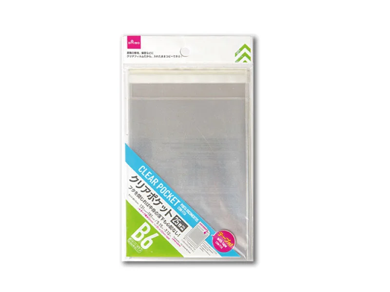 - Parrot climbing and standing wooden frameClear Pocket with Tape B6