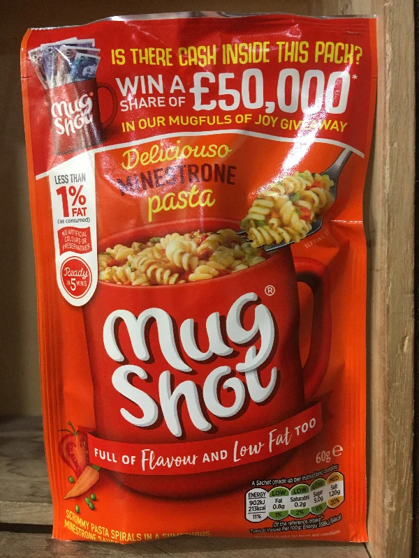 ---Mugshot Minestrone Pasta 60g