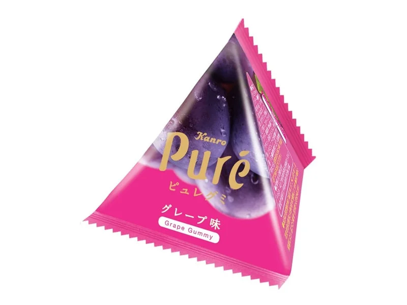 - Remote interactive pet feederKANRO Pure Gummy Petit Trigonal Pyramid - Grape - 17g