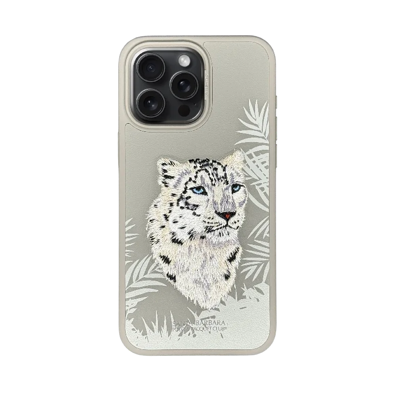- Pet tear stain cleaning wipesSanta Barbara RC Polo White Cheetah Case For iPhone 15 Pro Max
