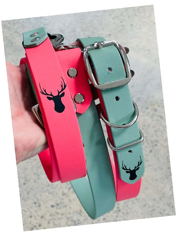 . **Pet traction rope is anti-explosion**Biothane dog collar and leash set for medium to large dog . **Pet traction rope is anti-explosion**Biothane dog collar and leash set for medium to large dog
