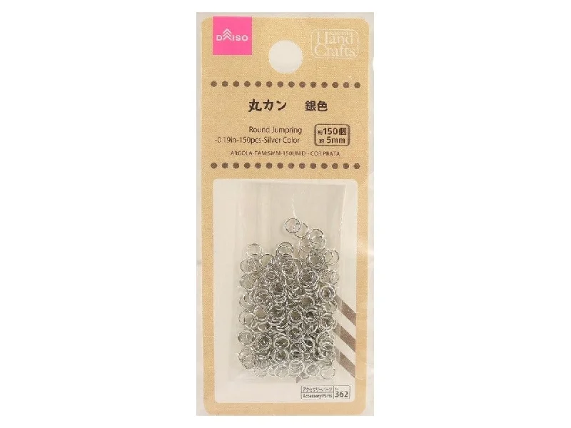 - Automatic temperature adjustment cat bedRound Jumpring -0.19In-150Pcs-Silver Color-