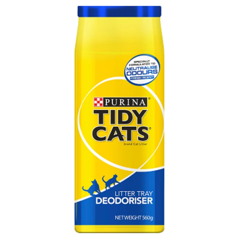 - Air box TSA certified check-inPURINA TIDY CATS Litter Tray Deodoriser 560g