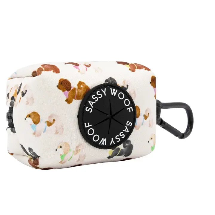 Pet easy-to-wear and take-off design clothesDog Waste Bag Holder - Spunky Shih Tzus