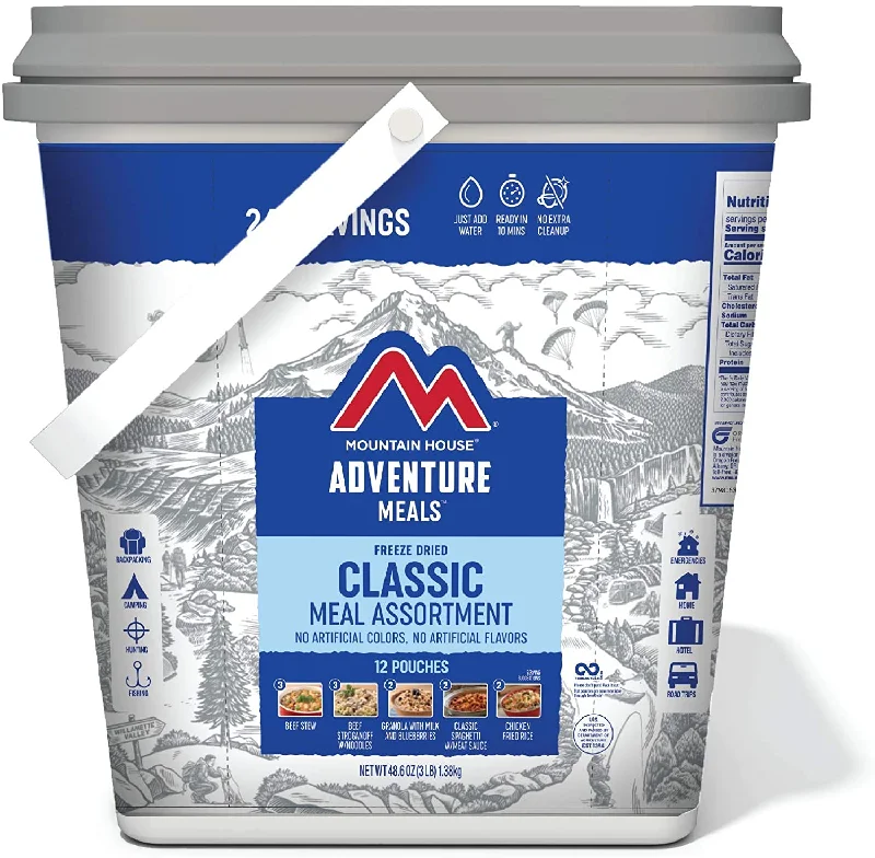 ---Mountain House  Classic Meal Assortment-Bucket