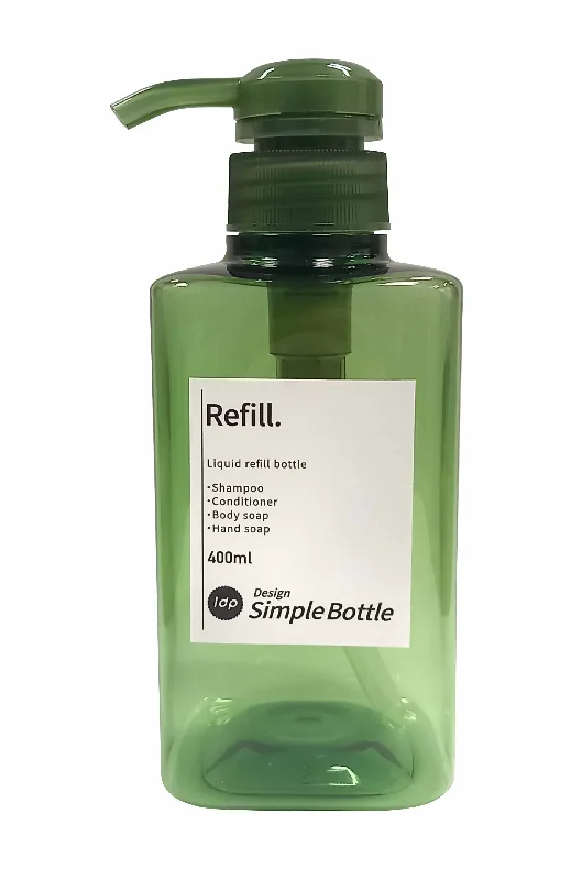 - Parrot climbing and standing wooden frame1DP Normal Pump Bottle 400ml Square Green - Parrot climbing and standing wooden frame1DP Normal Pump Bottle 400ml Square Green