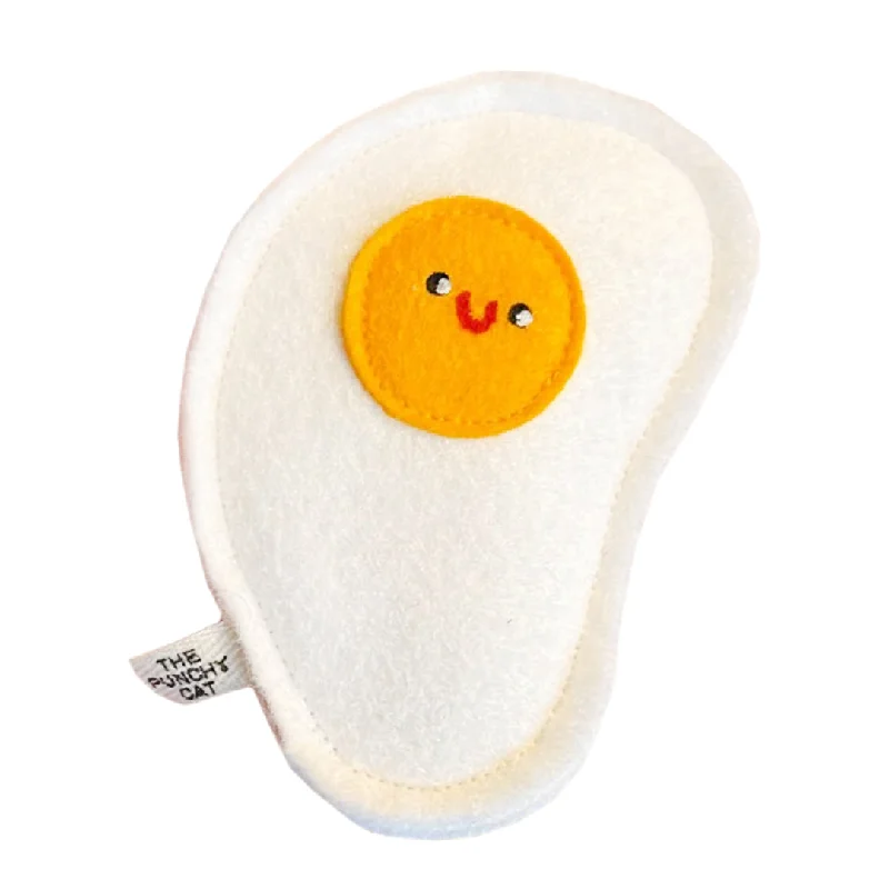 - Pet tear stain cleaning wipesFried Egg - Catnip Cat Toy