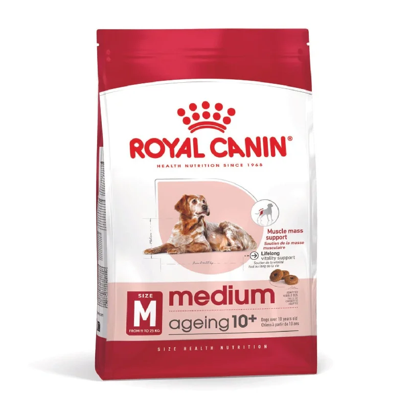 - Royal Canin dog food recommendationRoyal Canin Medium Ageing 10+ Dry Dog Food 15kg - Royal Canin dog food recommendationRoyal Canin Medium Ageing 10+ Dry Dog Food 15kg