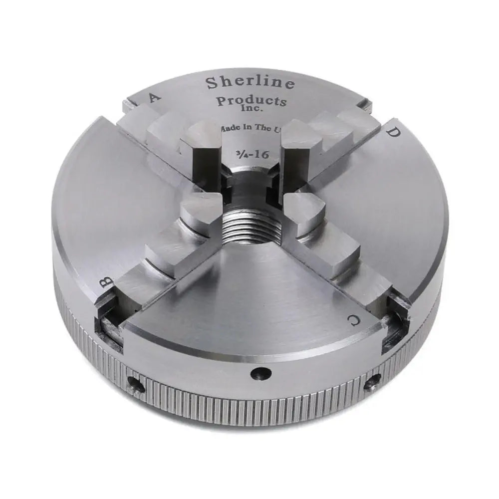 - Pet tear stain cleaning wipesSherline 2.5" 4 Jaw Chuck 3/4" - 16 thread