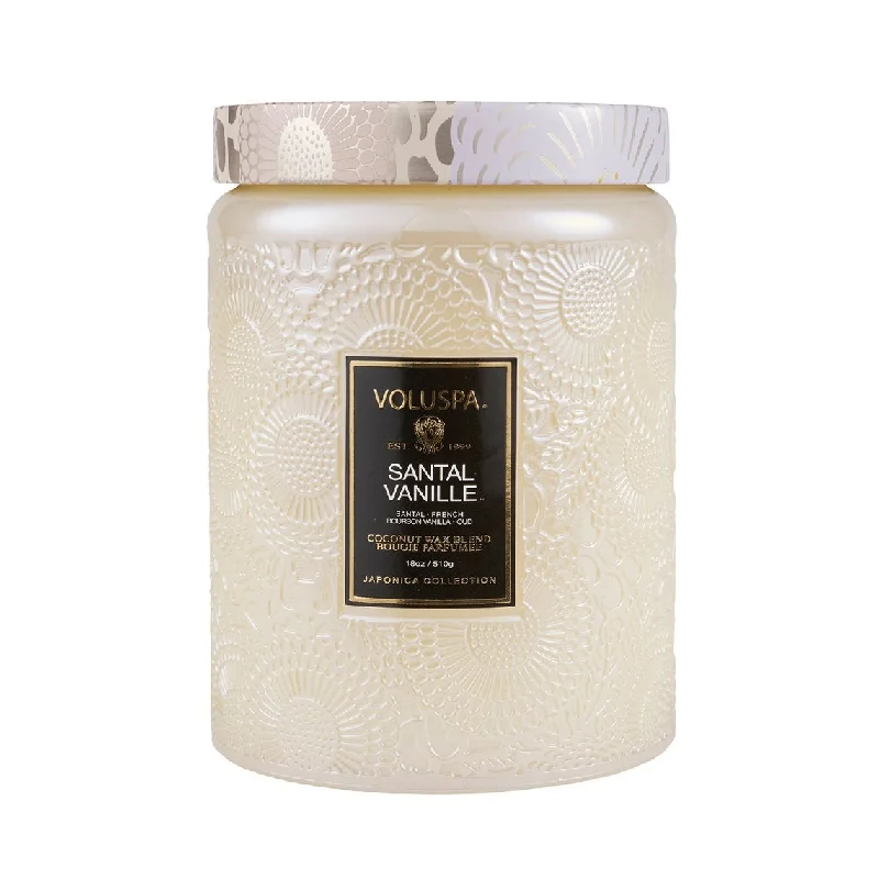 - Cat hair ball removal and hair removal creamVoluspa Santal Vanille 100 Hour Candle